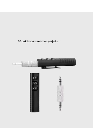 Zenvia Kablosuz Ses Çözümü 3.5mm Jaklı Bluetooth Müzik Alıcısı Znv2026