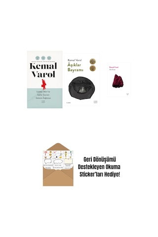 Aşklar, Hevesler, Ayrılıklar Üçlemesi Ciltli + Âşıklar Bayramı + Kin Divanı + Okuma Sticker'ları