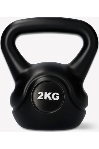 Evde Spor İçin 2 Kg Kettlebell Çaydanlık Dambıl Fitness Ağırlığı