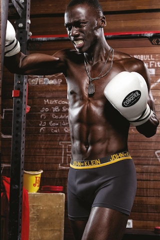 Cazibella Sportive Lastikli Erkek Boxer-18 Antrasit