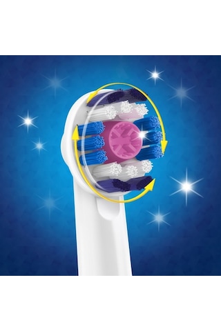 Oral-B 3D White Elektrikli Diş Fırçası Yedek Başlığı 8'li