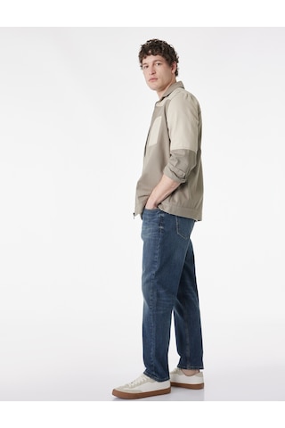 Koton Normal Bel Regular Fit Tapered Jean Pantolon - Joe Jean Koyu İndigo 6sam40160nd