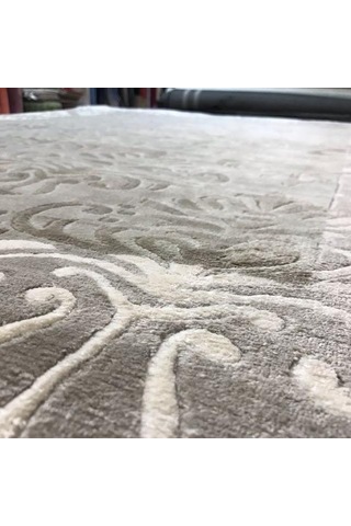 Eko Halı Venice Kcm 564 Silver White İthal El Dokuma Halı Gümüş
