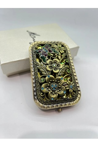 Mama Karma Cep Aynası Katlanabilir Hediye 303162562 Altın Rengi