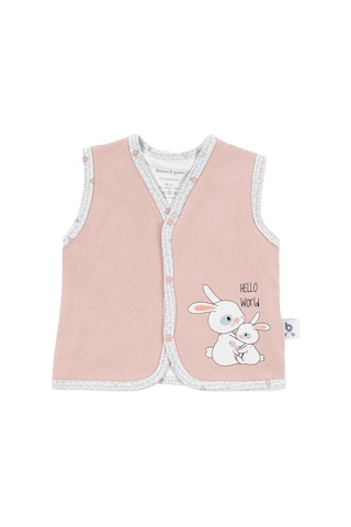 Gezenbebe Hero Bebek Yeleği Pembe