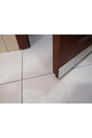 Alüminyum Kapialti L Koruma - Tekmelik 10 Cm 2 10 Cm Köşebent -75 Cm