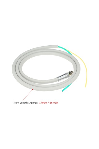 Samdoo Dental 2-lü Boru, Esnek Silikon Halka, Yüksek-düşük Hızlı Diş Fırçası İle Uyumlu Bağlantı Borusu