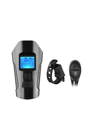 Schulzz Bkl005 T6 Led 1000 Lümen Kornalı Ve Hız Göstergeli Su Geçirmez Usb İle Şarj Edilebilir Bisiklet Farı 001