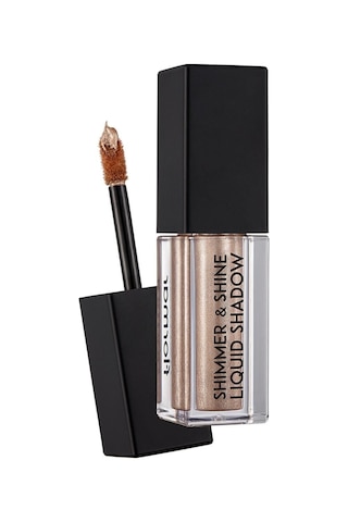 Flormar Shimmer & Shine Metalik Efektli Likit Göz Farı 001 Cashmere Gold