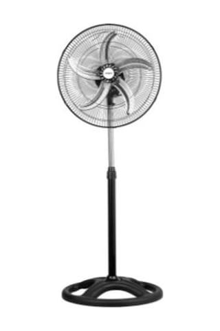 Everest Fan16 Siyah 18" 65w 3 Hız Kademe 5 Bıçaklı 3 İn 1 Sanayi Tipi Vantilatör-pervanesi