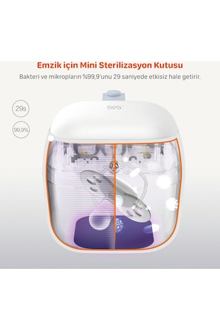 Deerma 59S S6 UVC Pilli Mini Sterilizasyon Kutusu