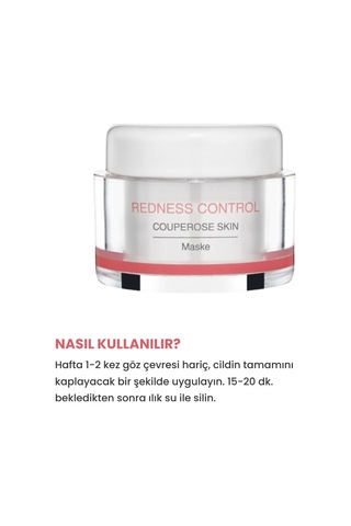 Redness Control Pantenollü Yüz Maskesi Hassas Ve Kızarıklık Görünümüne Eğilimli Ciltler İçin Yatıştırıcı Bakım - 56087869
