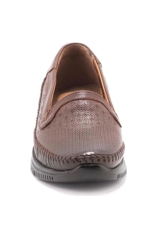 Forelli 29413 Eterna-G Taba Kadın Comfort Deri Ayakkabı