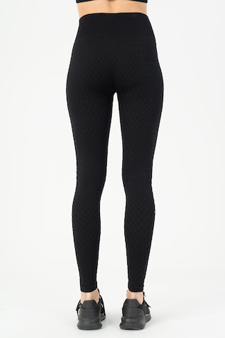 Maraton Active Slimfit Kadın Koşu Siyah Tayt 812093 SiYAH