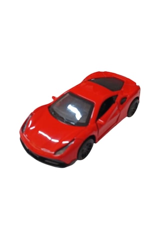 Çek Bırak Metal Araba - 4311b - Kırmızı Lisinya Çok Renkli