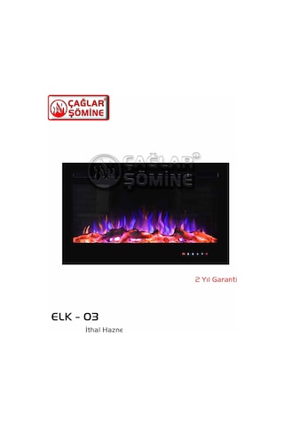 Çağlar Şömine A.Ş - 91'Lik Elektrikli Şömine Haznesi - Elk 03