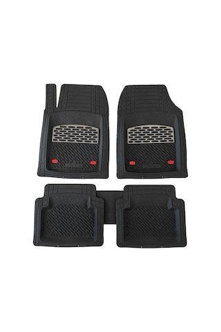 Safir Fiat Bravo Havuzlu Universal Paspas Krom Karbon