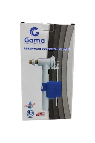 Gama Jet Rezervur Flatörü Yandan 3/8 Beyaz