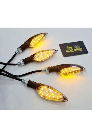 Sinyal Takım 4lü Set Led Sarı Işık - Motosiklet Cg Unıversal