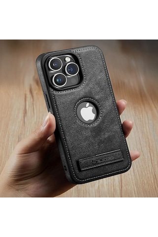 Apple Uyumlu iPhone Bellance 15 Pro Telefon Kılıfı Yüksek Kaliteli 0670bk 15pro Siyah