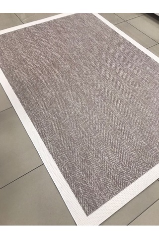 Liparis Sisal Halı Dc478 Serisi Oturma Salon Yatak Odası Halısı Vizon Krem