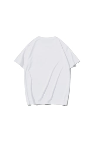 Brz Collectıon Brz Collection Unisex Oversize Thank God For Making Me Hot T-shirt Beyaz