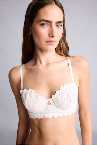 Defacto Brode Kapsız Pedsiz Balenli Bra H3683ax26spwt16 Beyaz-wt16