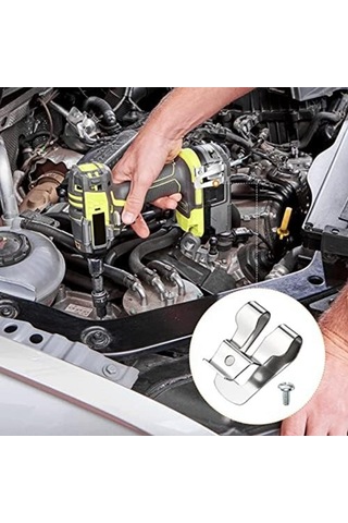 Wealthglow Alet Kemeri Için Matkap Klipsi 633586002 636181001 Vidalı Yedek Parça, 10 Adet Metal Sürücü Kancası Uçlar Yok Fuı06ı