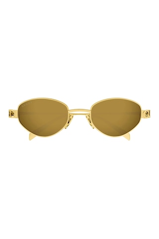 Gucci Gg1935s 003 47 Kadın Güneş Gözlüğü Altın