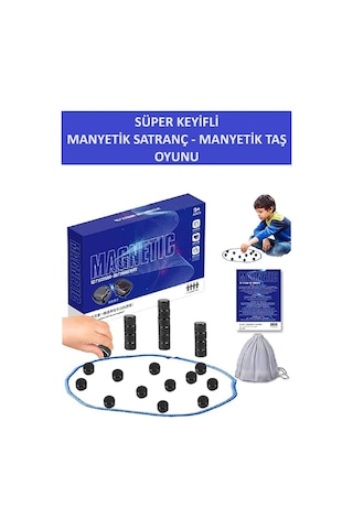 Süper Keyifli Manyetik Oyuncaklar Satranç - Manyetik Oyuncaklar Taş Oyunu - Harika Vakit Geçirmek İçin