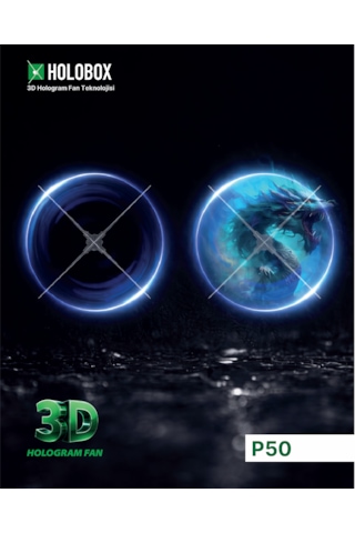 Holobox P50 50cm 3d Hologram Fan
