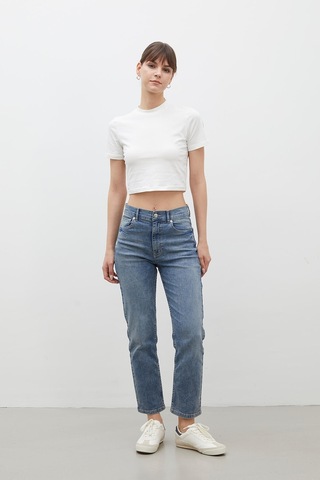 Manuka Bootcut Fıt Denim Pantolon Mavi