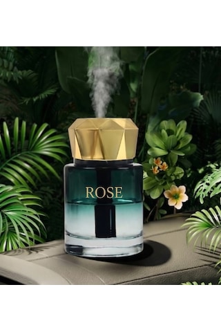 Araç İçi Aroma Difüzörü Hava Nemlendirici Yıldız Tavan Işıklı Şarjlı Oda Ve Araba Kokusu Sari