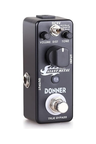 Donner Giant Metal Distortion Pedalı Boost Distortion