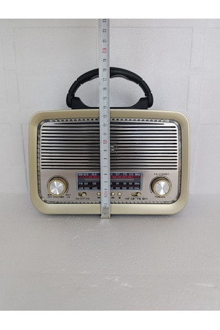 Bluetooth Hoparlör Fm Radyo Usb Tf Aux Ses Bombası Müzik Çalar Mp3 Çalar - Siyah- Tek Ebat