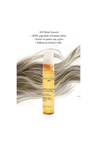 Byphasse Yüksek Koruyucu ve Kabarma Önleyici Keratin Saç Serumu 50 ML