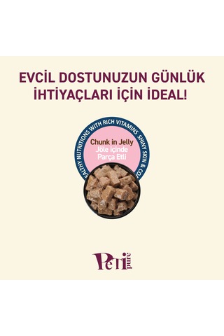 Tavuklu Yaş Kedi Maması 85 Gr X 24 Adet Jöle İçinde Parça Etli - Yavru Kedi
