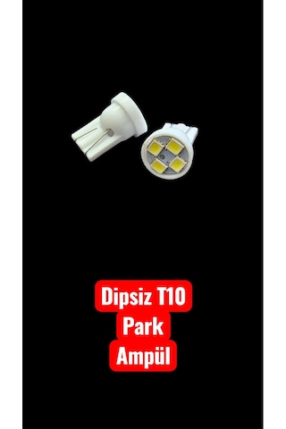T10 10 Adet Dipsiz Park Ampul Canbus Arıza Işığı Yakmaz