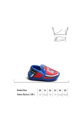 Gezer Kışlık Panduf Bebe Erkek Ayakkabı Ga2Kbm.03199.00.Gz9.B3 Saks Mavisi