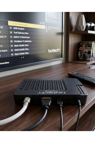 Hdmı Usb Girişli Full Hd Uydu Alıcısı Epg Destekli Pratik Kullanım