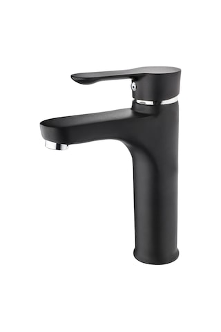 Gms Zümra Lavabo Bataryası Krom - Siyah Zm300-K