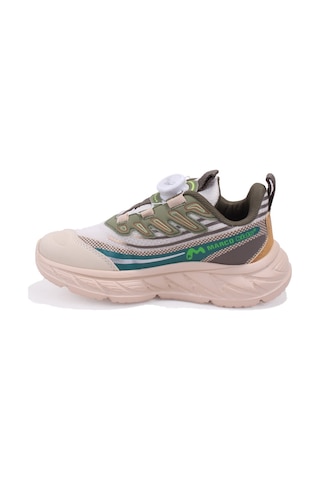 Marco Kids 05-26y518 Bej Yeşil Ortopedik Günlük Erkek Çocuk Spor Ayakkabı Bej
