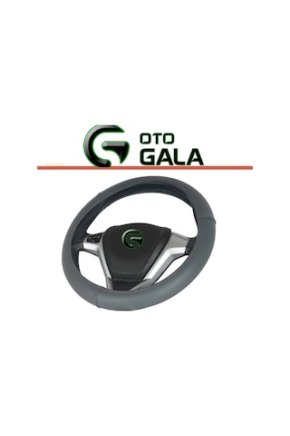 Direksiyon Kılıfı Geçmeli Düz Gri Gri