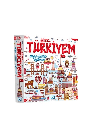 Ca Games Güzel Türkiyem Çocuklar İçin Eğitici ve Öğretici Kutu Oyunu