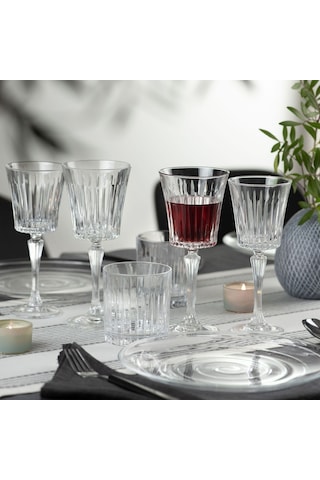 Rcr Timeless 6'lı Kadeh 300 Ml Şeffaf