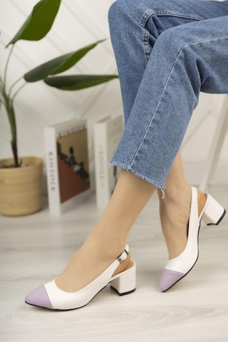 Muggo Lady Garantili Kadın Günlük Topuklu Ayakkabı