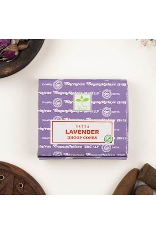 Satya Lavanta Aromalı Konik Tütsü