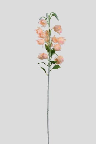 Somon Yapay Çan Çiçeği Tek Dal Lüx İpeksi Dokulu 85 Cm