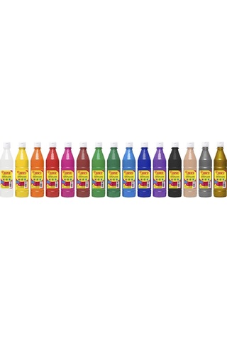 Jovı 506 Guaj Boya 500ml Siyah Çok Renkli
