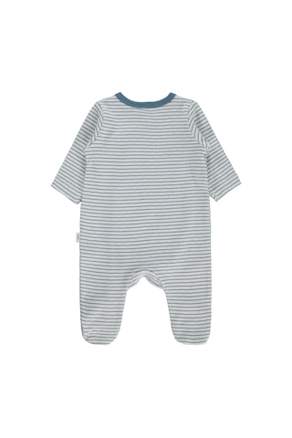 Civil Baby Çizgili 1-9 Ay Tulum - Ekru